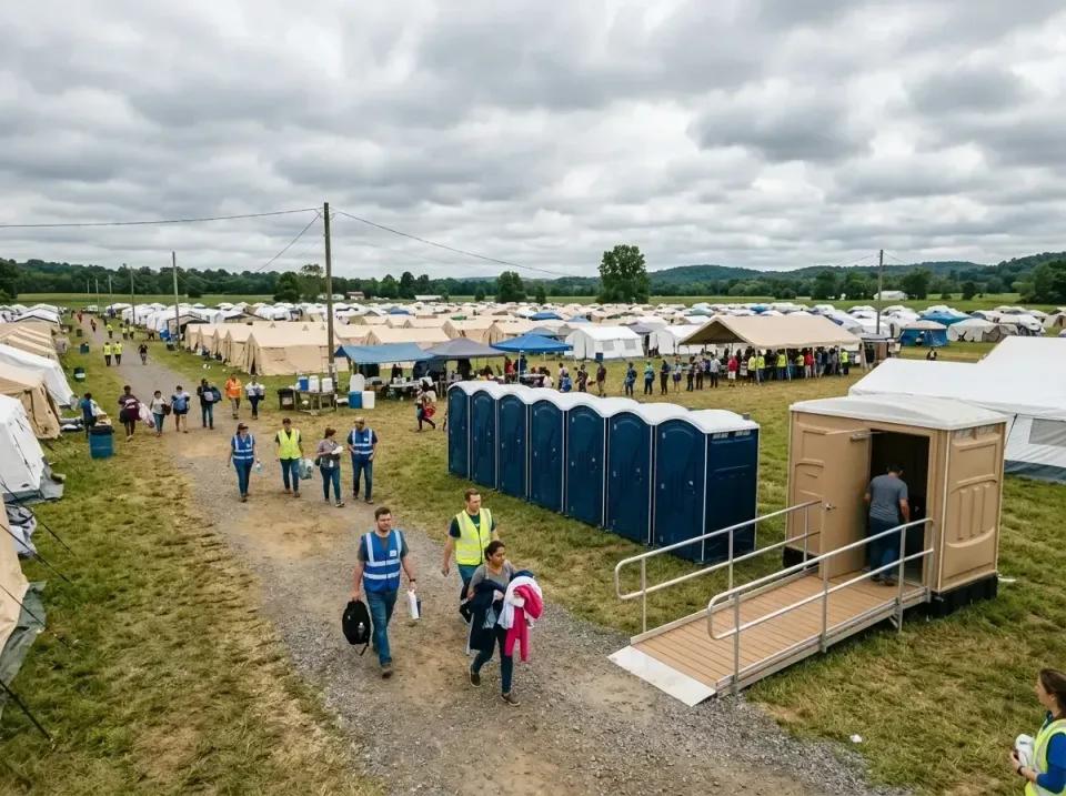 disaster-relief-camp-restrooms-010 — frequently asked questions, Dumpster & Portable Bathrooms Rental in Ingalls Park, IL